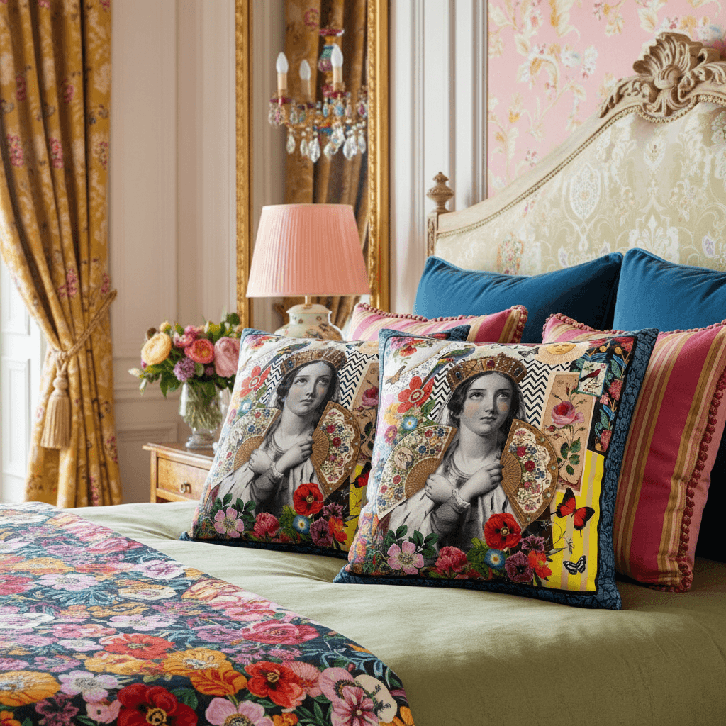 Housse coussin Arlésienne