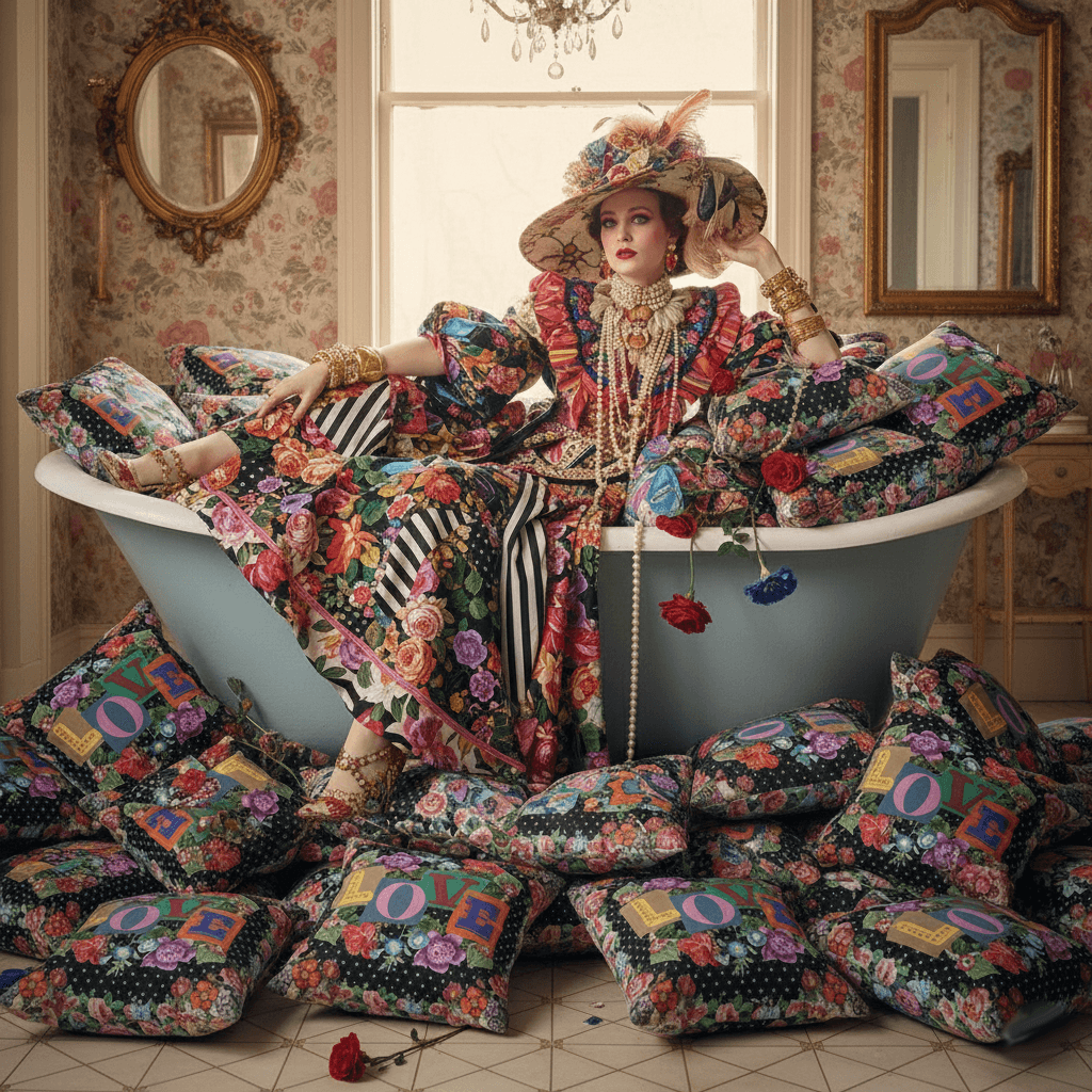 housse coussin Trianon