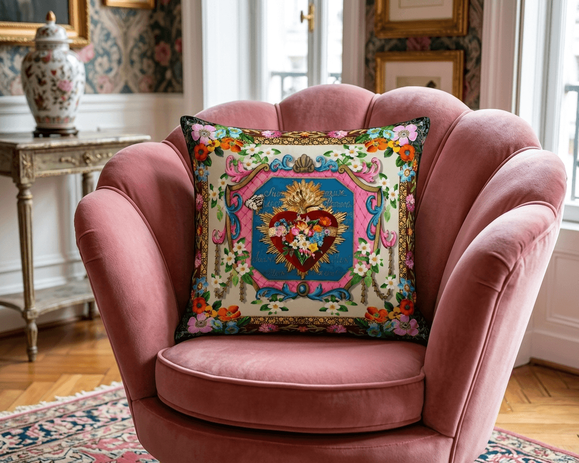 Housse coussin Céleste