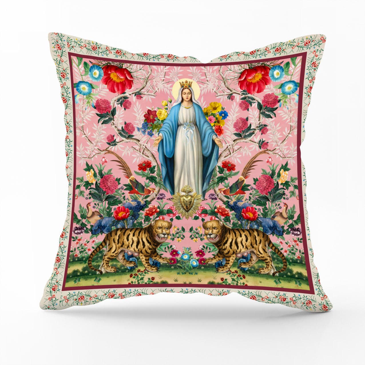 Housse coussin Madone
