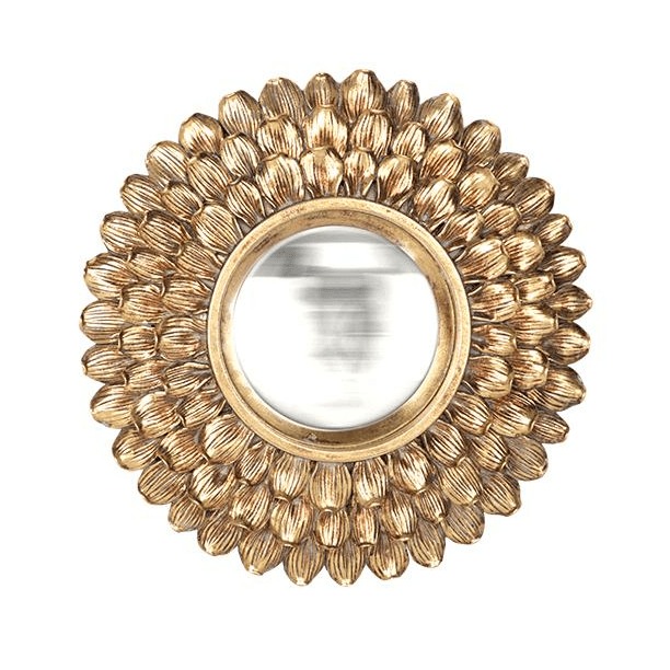 Miroir convexe floral