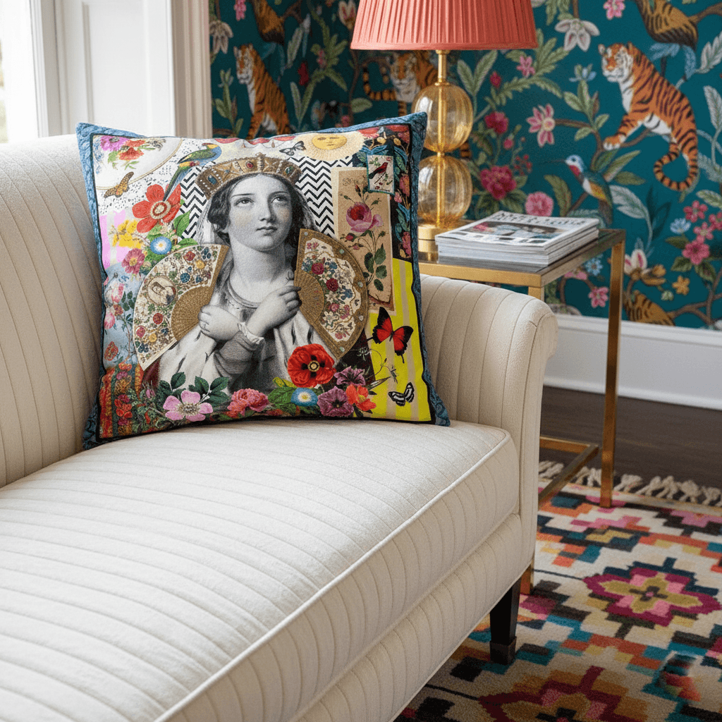 Housse coussin Poética