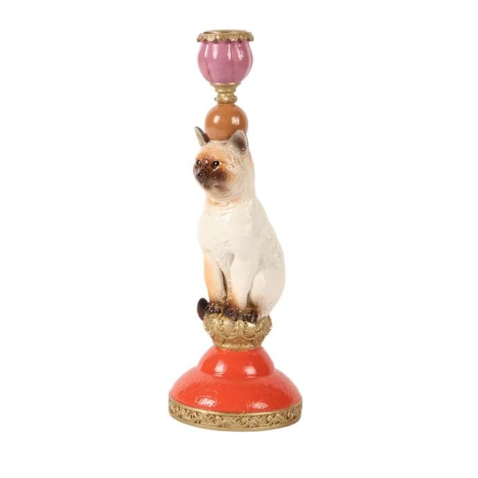 Bougeoir chat